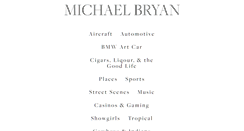 Desktop Screenshot of michaelbryan.com